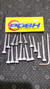 BAUT BAUD BLOK L KIRI KANAN MAGNET KOPLING RXK RX-KING RXKING BAUT BLOK MESIN