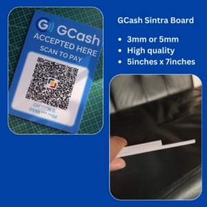 Gcash QR Code Sintra Board