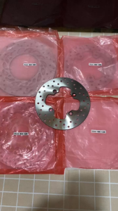 (Hình thậtvideo thật) Đĩa thắng phanh xe Exciter 135 Exciter 150 Ex 135 Ex 150 Sonic Winner Vision có đủ đĩa trước đĩa sau