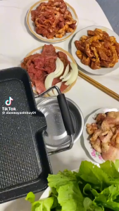 Bếp nướng điện không khói chống dính Sunhouse- Bếp điện Sunhouse chính hãng