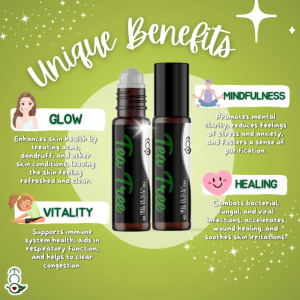 Eco Love Philippines - TEA TREE Pre-Diluted Essential Oil Roller Bottles | 10ml Aromatherapy On-The-Go