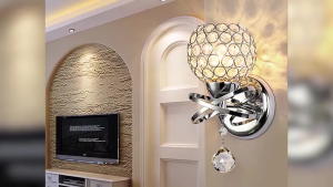 Pengiriman dalam Waktu 2 Hari: Lampu Dinding Kristal Gaya Modern untuk Dekorasi Rumah