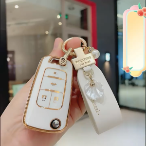 (Dạng 4 nút cơ)Ốp chìa khóa tpu Chevrolet Cruze Aveo Trailblazer Colorado Spark Orlando cao cấp (chìa gập) otofunmoclan