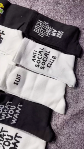 Kaos Kaki Oldschool Motif Skate Panjang Premium - Hosela Project