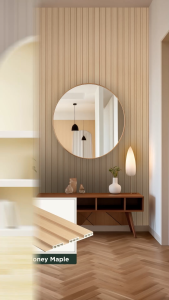 [BUY 10 PCS FREE LEM SEALANT] DANESON WALLPANEL PVC 3D FLUTED OLIVER SERIES 29M WALLPANEL WPC DEKORASI DINDING