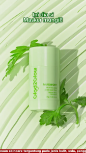 GLAD2GLOW Clay Mask Stick 25gr: Solusi Masker Jerawat & Poros Wajah