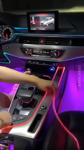 5m Mobil Suasana Interior Lampu 12V Mobil Fleksibel Cahaya Dingin Strip Lampu Dashboard Interior Mobil Led Strip Lampu