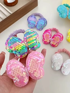 HairTie Wanita iKat Rambut Butterfly Cantik Bentuk Kupu Kupu Gaya Anak Perempuan Korea ACC24