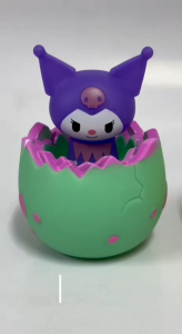 Characters Decompression Cupcake Egg With Colorful LED Lights And Squeeze Sound *READY STOCK*