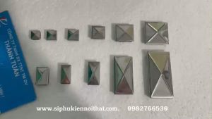 Nắp Chụp Ống Inox Vuông-Hộp Nhiều Kích Thước TT-191C