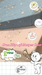 Grow Bamboo Muslin Fit Sheet - โกรว ผ้าปู มัสลินใยไผ่