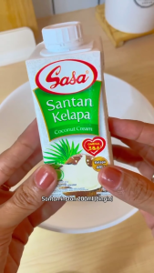 SANTAN SASA Kemasan 200ml - Santan Kelapa Cair BEST SELLER