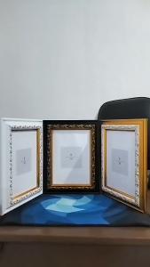 Bingkai Foto Kaca 10R / 20x25 cm Minimalis Ukir Murah Tersedia Harga Grosir estetik aesthetic Kaca Frame Pigura Mdf