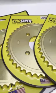 ORIGINAL PROTAPER 415 HD ORING KAWASAKI CHAIN FRONT REAR CP1 CHROME GOLD SPROCKET Y15ZR Y16ZR Y125ZR FZ150I (6 LUBANG) SPOCKET GOLD CHAIN SET DEPAN BELAKANG