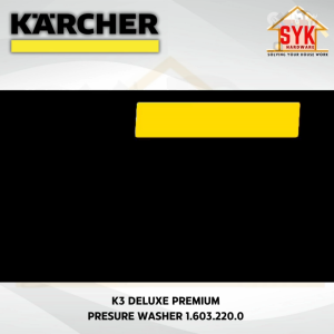 SYK Karcher K3 Deluxe Premium High Power Pressure Washer Cleaner Water Jet Mesin Cuci Kereta Free Gift 1.603.220.0