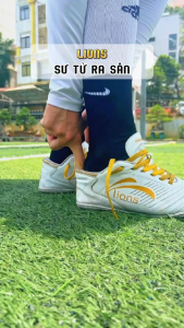Giày đá bóng sân cỏ nhân tạo Trẻ Em Cao Cấp Prowin Lions.2 ôm chân siêu nhẹ size từ 33 đến 37