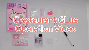 TAIYO Mainan Anak DIY Crystal Glue Keychain Series Gantungan Kunci Aksesoris Kreatif