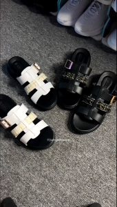 JS X Ichiae - White - Sandal Wedges Wanita Hak Tinggi 3CM