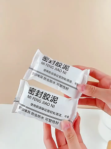 Repair Sealing Clay Waterproof Sealant Wall Crack Pipe Air Conditioner Hole Filler Cement Mending Mud 【3pcs / Pack 】 密封胶泥