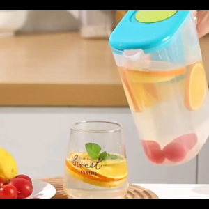 เหยือกน้ำสไตล์ญี่ปุ่น จุปริมาณได้เยอะ เหยือกน้ำพลาสติก เนื้อหนาทนทาน ขวดน้ําขนาดใหญ่