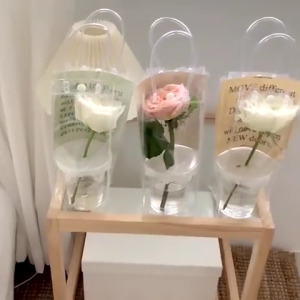 Túi Trong Suốt Đựng Cốc Giữ Nhiệt - Túi Nhựa PVC Đựng Ly Mang Đi Tiện Lợi