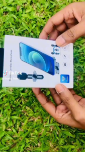 COD TaffSTUDIO Wireless Lavalier Microphone Vlogger Lightning 2 Mic 2.4GHz - Mikrofon Jepit Baju Lightning Untuk Iphone Apple Lavalier Lapel Portable Wireless 2 Mic G10 Untuk Buat Ngeflog Konten Mukbang Youtube Youtuber Vlog Vloger Live Streaming viral