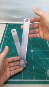 บานพับสแตนเลสขาโต๊ะพับขา บานพับสแตนเลส ขนาด 8 นิ้ว กางออกยาว 12 นิ้ว บานกระทุ้งขาโต๊ะพับ ข้อพับขาโต๊ะสแตนเลส ผลิตตามมาตรฐานใช้งานทั่วไป พร้อมส่งทันที