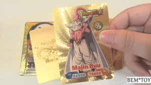 Koleksi Kartu Dragon Ball Emas Kartu Gold Game Card Dragonball Son Goku