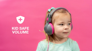 JLab JBuddies Studio 2 Wireless Kids Headphones with Safe Volume Limiter Folding Noise Isolation