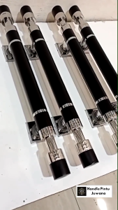 Promo Handle Pintu Rumah Minimalis Motif Barbel 45cm 60cm 80cm 100cm Gagang Tarikan Pintu Jumbo 1 meter Terbaru model Bulat