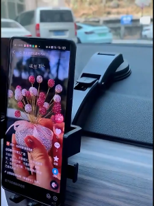 Car Mobile Phone Holder Car Gravity Sensor Support Navigation Mount Air Vent Barb Clip Phone Holder