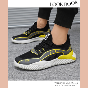 LHMonday รองเท้ากีฬาผู้ชาย พร้อมส่ง 2 สี กดกันได้เลย ไม่ซื้อไหวหรอออ รีบจับจองเป็นเจ้าของก่อนของหมด