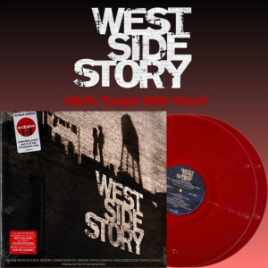 แผ่นเสียง Soundtrack West Side Story (2LPs TARGET Red Translucent Vinyl) (ใหม่/ซีล) ปี 2022 (มุมปกมีรอยพับ)