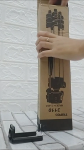 Tripod 3110 Lipat Stainless With 3x Extend Leg-Suite Tripod Smartphone Camera+Free Holder U Dan Tas