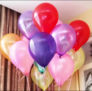 3pcs Balon Tiup Polos Pesta Ulang Tahun Dekorasi Ultah Anak