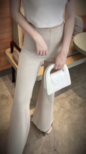 Flare Pants - Highwaist Flare Pants - Highwaist Kulot Cutbray Scuba Kekinian