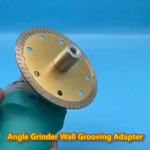 RING MUR ADAPTER ADAPTOR KONVERTER CONVERTER WALL CHASER GROOVING ARBOR MESIN GERINDA GURINDA GRINDA ANGLE GRINDER 4 INCH 4\\\" BOBOK POTONG BELAH PEMBUAT BUAT JALUR PIPA AIR KABEL LISTRIK DI BATU BATA HEBEL DINDING TEMBOK BETON KERAMIK MARMER GRANIT KAYU