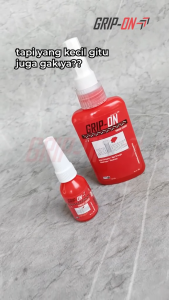 GRIP ON 74-210 Lem Trimpot Baut & Mur Thread Locker 10 GRAM 50 GRAM TIDAK PERMANEN