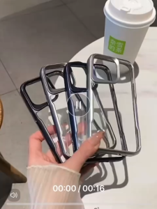 EC-023 CASE ARMOR TITANIUM COMPATIBLE FOR IPHONE 13 13PRO 13PROMAX 14 14PRO 14PROMAX 15 15PRO 15PROMAX CASING PELINDUNG CAMERA PROTECTOR