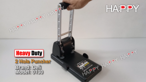 Deli No.0130 Heavy Duty Punch Office Equipment Penebuk Lubang Puncher 6mm Big Punch