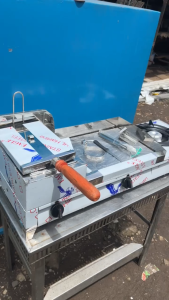 3in1 FRYER with BURGER GRIDDLE and STOVE