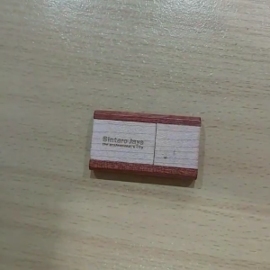 Souvenir Flashdisk Kayu FDWD20 Custom Real Kapasitas