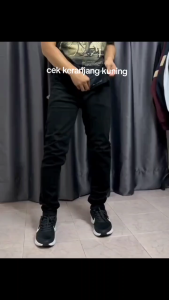 ANDARA JEANS [BAYAR DI TEMPAT] CELANA JEANS PENSIL PANJANG PRIA HITAM BIRU TUA BIRU MUDA SIZE 27-39 / JEANS SLIMFIT PANJANG / DENIM PRIA / SKINNY / CELANA PENSIL BAHAN STREATCH
