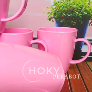 6 PCS GELAS GAGANG MELAMIN DINER TEBAL KUAT DAN TAHAN BANTING