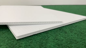 5mm thick PP Corrugated Board /PP Hollow/ Impra Board/Plastic Board/Stationery/Living Art  White