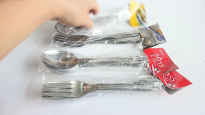 Sendok Garpu Makan Stainless Steel Isi 12 pcs Nomuri Boss King