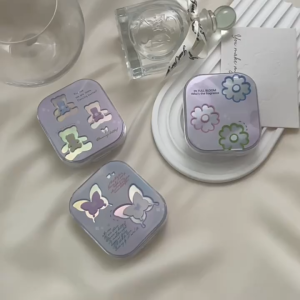 Hộp đựng lens kính áp tròng họa tiết ins