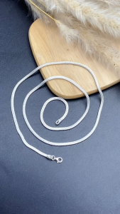 Dây Chuyền Nam Bạc Ta Kiểu Dây Sà Tích Chính Hãng Bạc Hiểu Minh DBN082