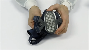 GVS Elipse SPR299 Half Face Respirator Lightweight Hypoallergenic S/M