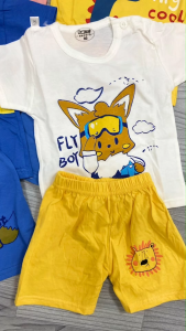 พร้อมส่งจากไทย ชุดเสื้อกัลบกางเกงเด็ก